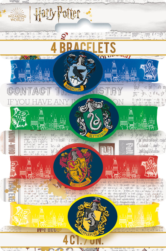 Harry Potter Stretchy Bracelets, 4-pc