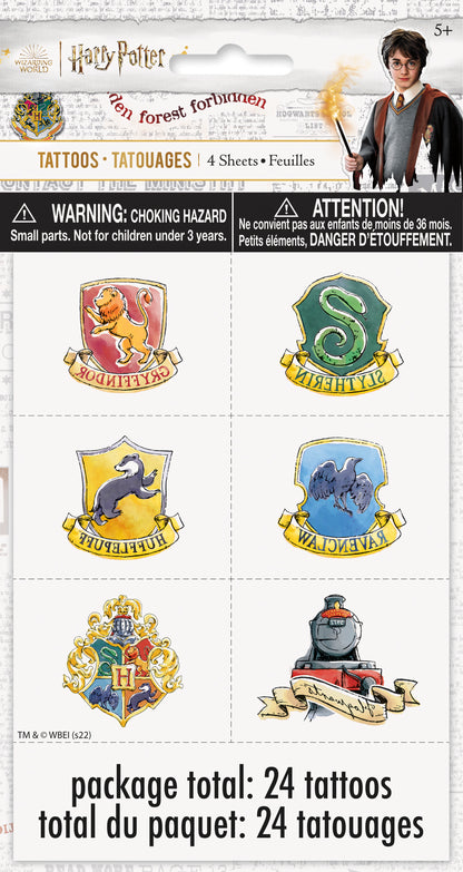 Harry Potter Tattoos, 24-pc