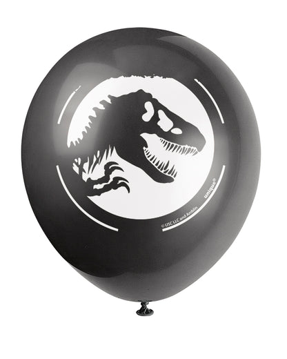 Jurassic World 3 12" Latex Balloons, 8-pc