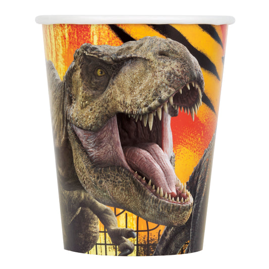 Jurassic World 3 9oz Paper Cups, 8-pc