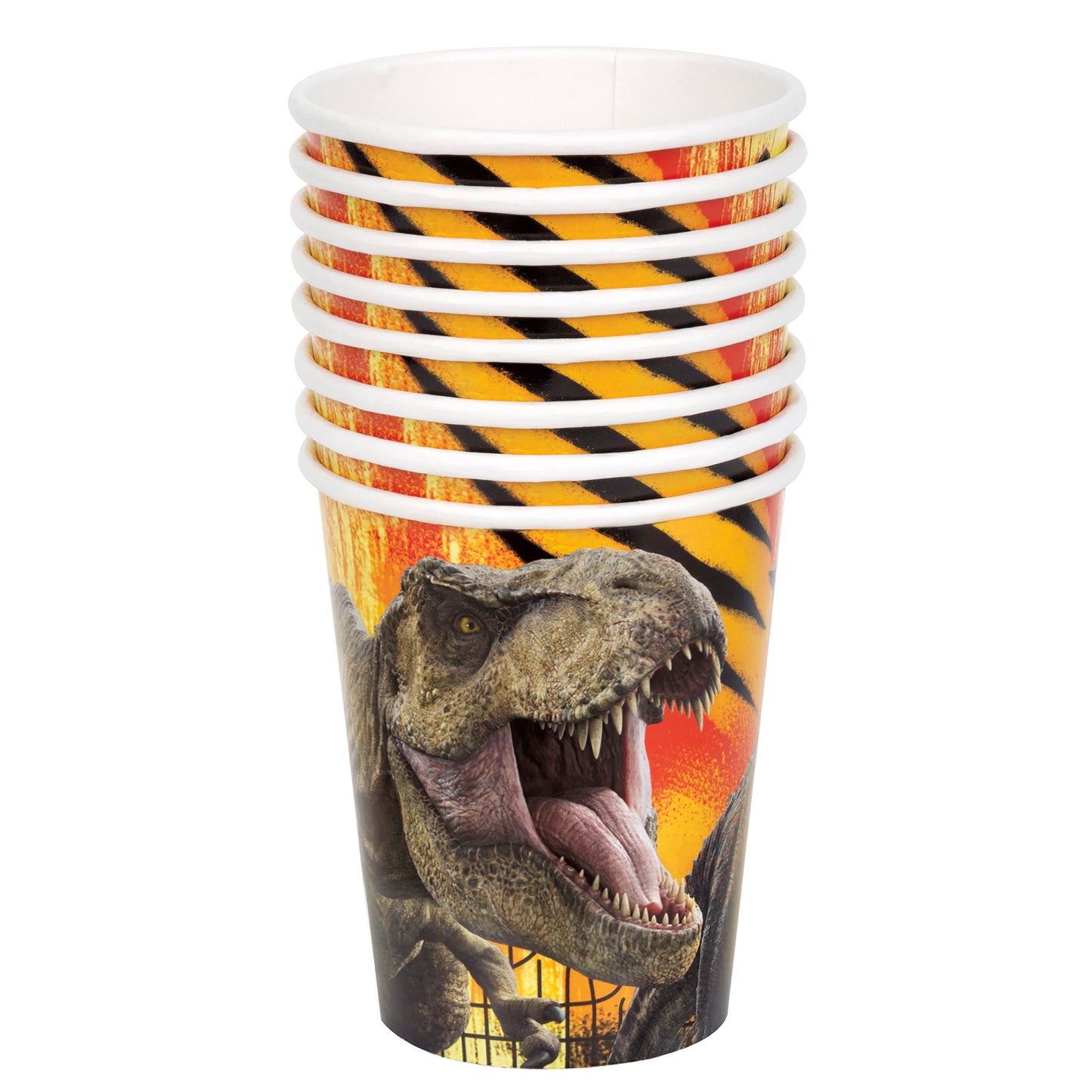 Jurassic World 3 9oz Paper Cups, 8-pc