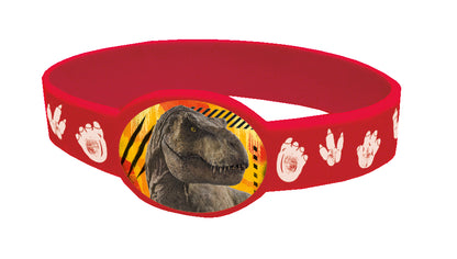 Jurassic World 3 Silicone Bracelets Party Favors, 4-pc
