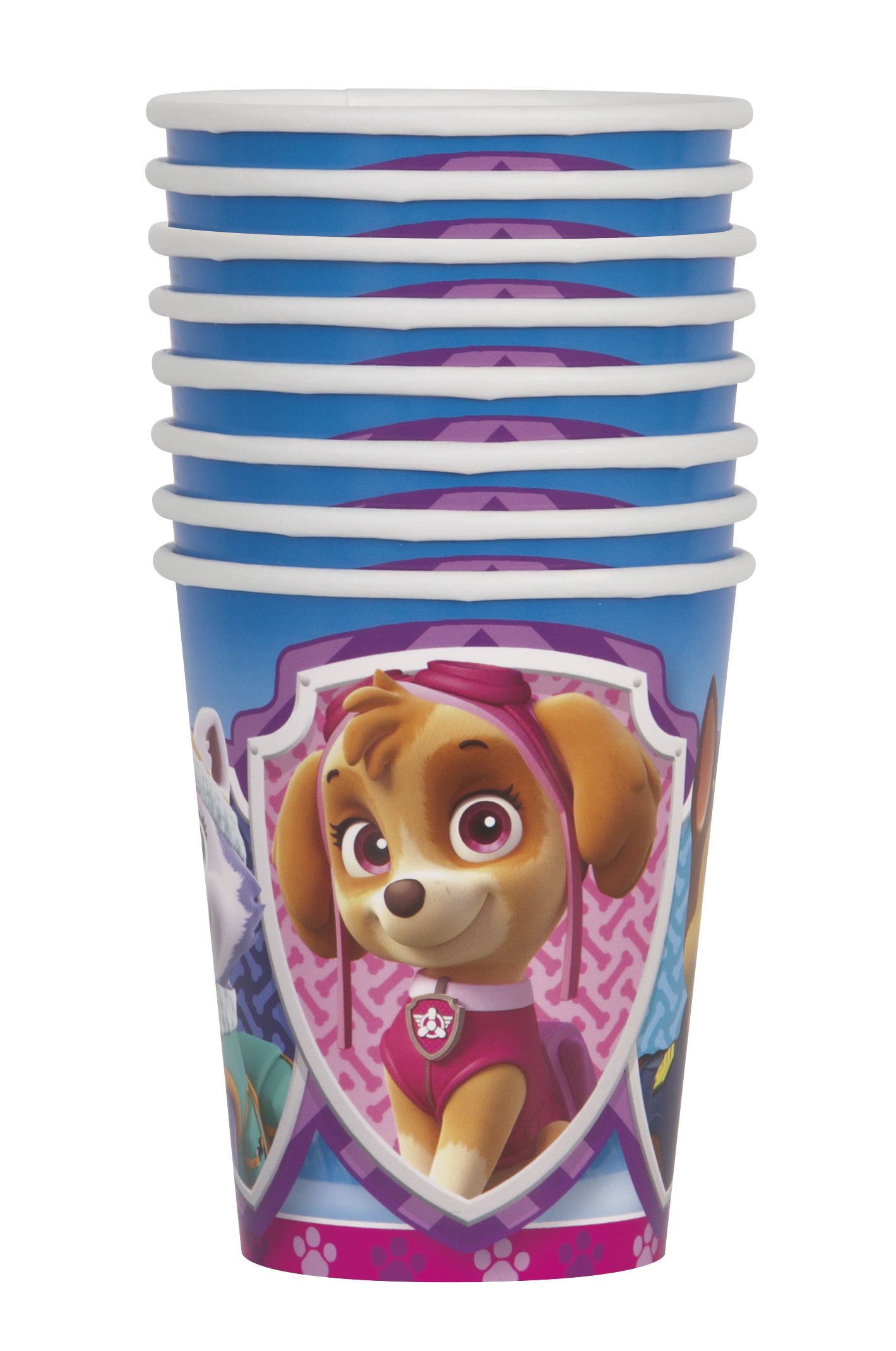 Paw Patrol Girl 9oz Paper Cups, 8-pc