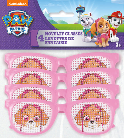 Paw Patrol Girl Pinhole Novelty Glasses, 4-pc