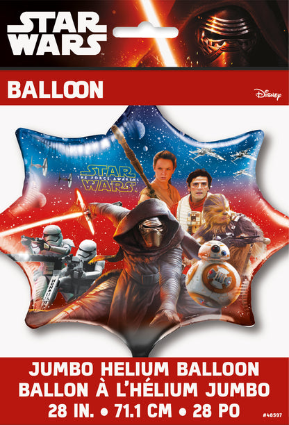 Ballon en aluminium en forme de géant Star Wars, 28"