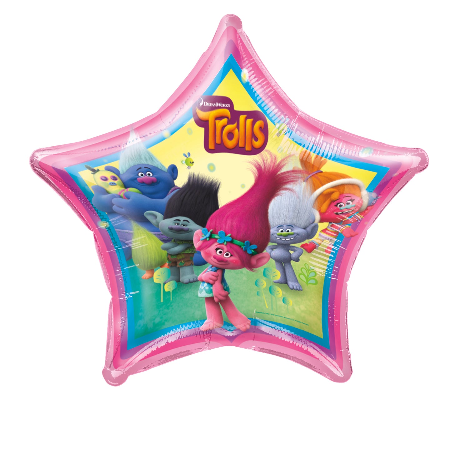 Trolls Giant Shaped Foil Balloon, 34"