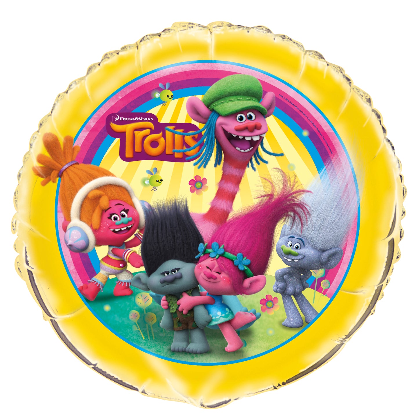 Trolls Round Foil Balloon, 18"