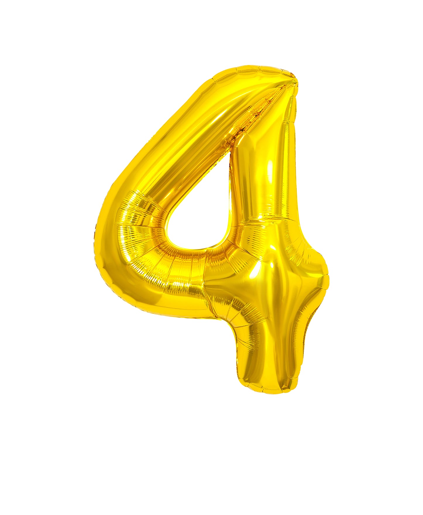 (All Color Options) Foil Number 4 Balloon,  16" / 40"