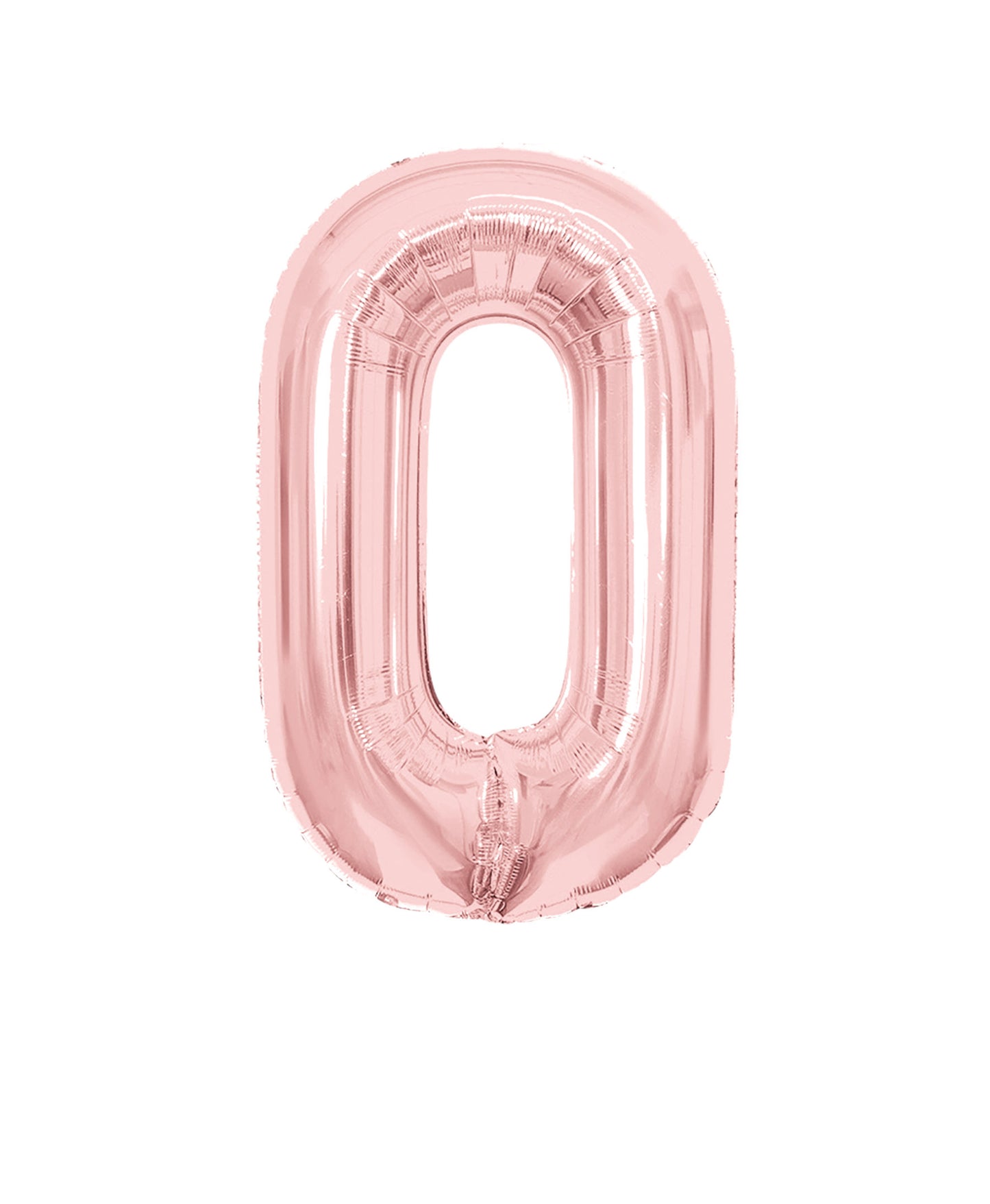 (All Color Options) Foil Number 0 Balloon,  16" / 40"