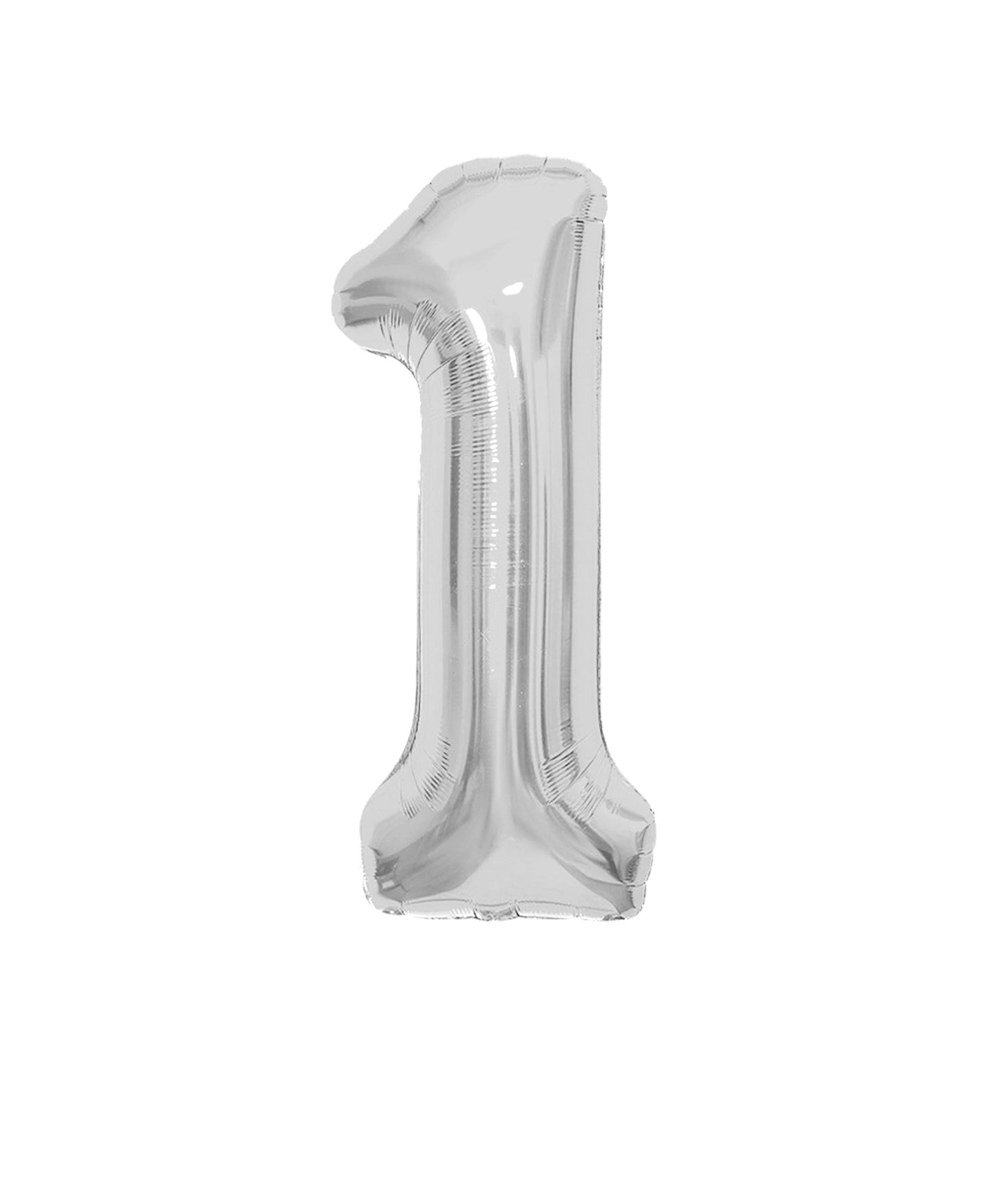 (All Color Options) Foil Number 1 Balloon,  16" / 40"